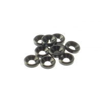 HIROSEIKO 3mm Alloy Countersunk Washer (Black)